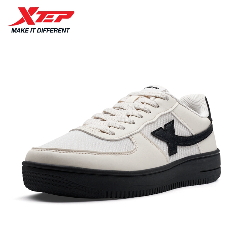 Men'S Xtep Shoes - XTEP รองเท้าลำลองแฟชั่นสำหรับผู้ชาย, รองเท้ากีฬาพื้นหนาสำหรับเดินทางทุกวัน, รองเท้าบอร์ดที่สวมใส่สบาย 874219319851