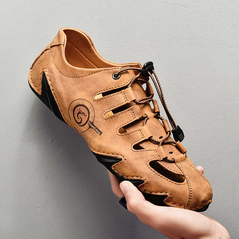 Men Shoes Sale - รองเท้าผ้าใบผู้ชายพื้นหนากันลื่น ไซส์ 47 แบบทอ รองเท้าทรงอานม้า รองเท้ากีฬา