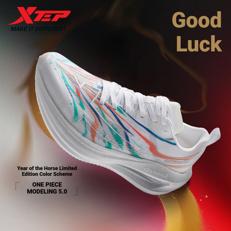 Men'S Xtep Shoes - เอ็กซ์เท็ป วันพีซ โมเดลลิ่ง 5.0 พื้นรองเท้านุ่มสบาย รองเท้าวิ่งแบบกันลื่น