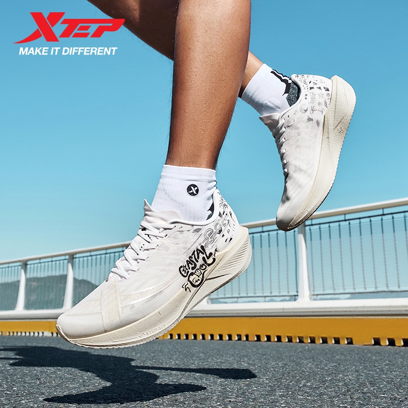Men'S Xtep Shoes - Xtep 260X2.0 รองเท้าวิ่งสําหรับชายฤดูร้อนหลายฉากแผ่นคาร์บอนรองเท้าวิ่งรองเท้า Breathable Racing กีฬารองเท้า
