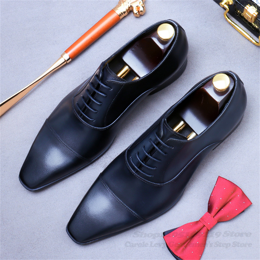 รองเท้าหนังผู้ชายแบบอ็อกซ์ฟอร์ - Men Shoes Oxford บทวิจารณ์และราคา