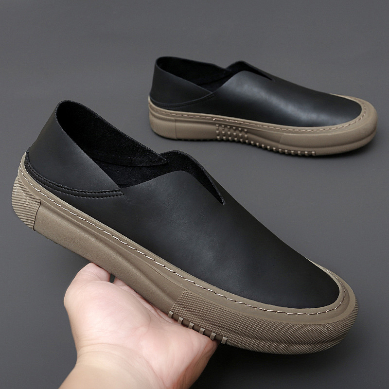 ของแท้รองเท้าหนังLoafersสําหรั - Men Shoes Oxford บทวิจารณ์และราคา