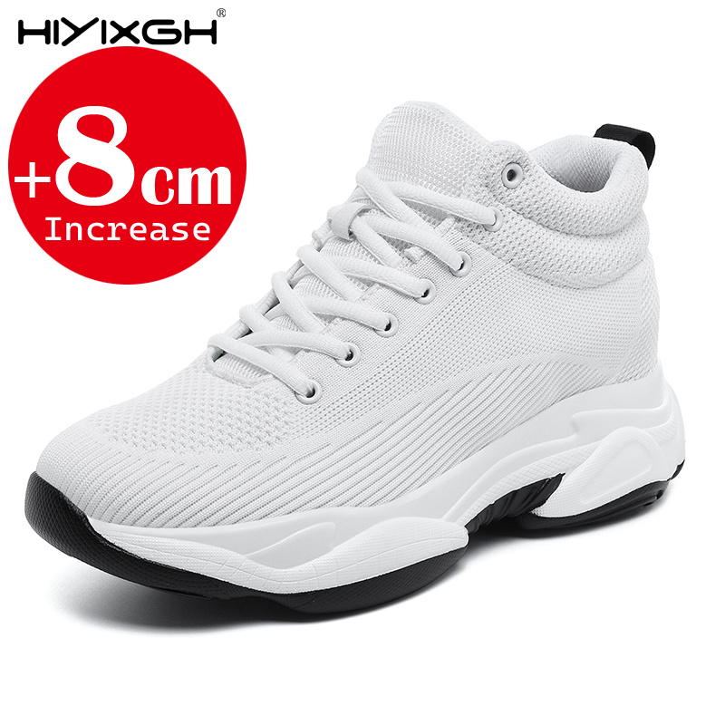 รองเท้าผ้าใบเพิ่มความสูง 8 ซม. - Men'S Shoes Increase Height บทวิจารณ์และราคา