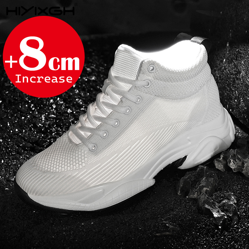รองเท้าผ้าใบเพิ่มความสูง 8 ซม. - Men'S Shoes Increase Height บทวิจารณ์และราคา