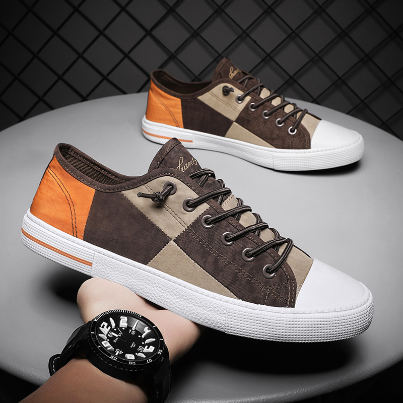 รองเท้าลำลองผู้ชายรองเท้าผ้าใบ - Men Shoes Vans บทวิจารณ์และราคา