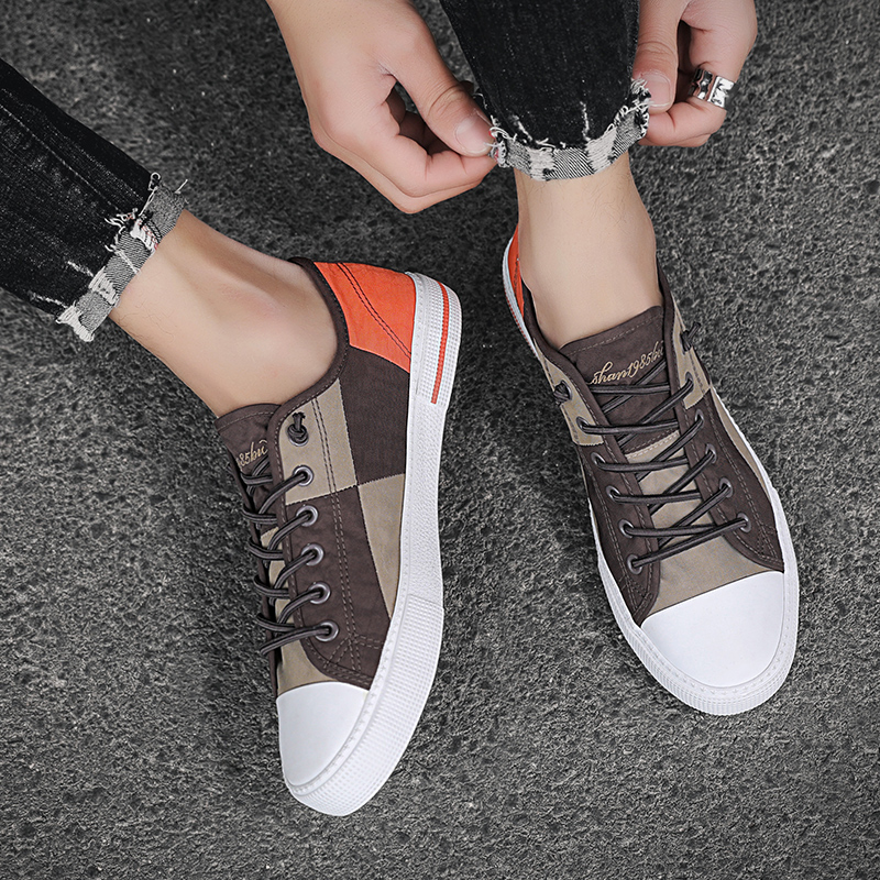 รองเท้าลำลองผู้ชายรองเท้าผ้าใบ - Men Shoes Vans บทวิจารณ์และราคา