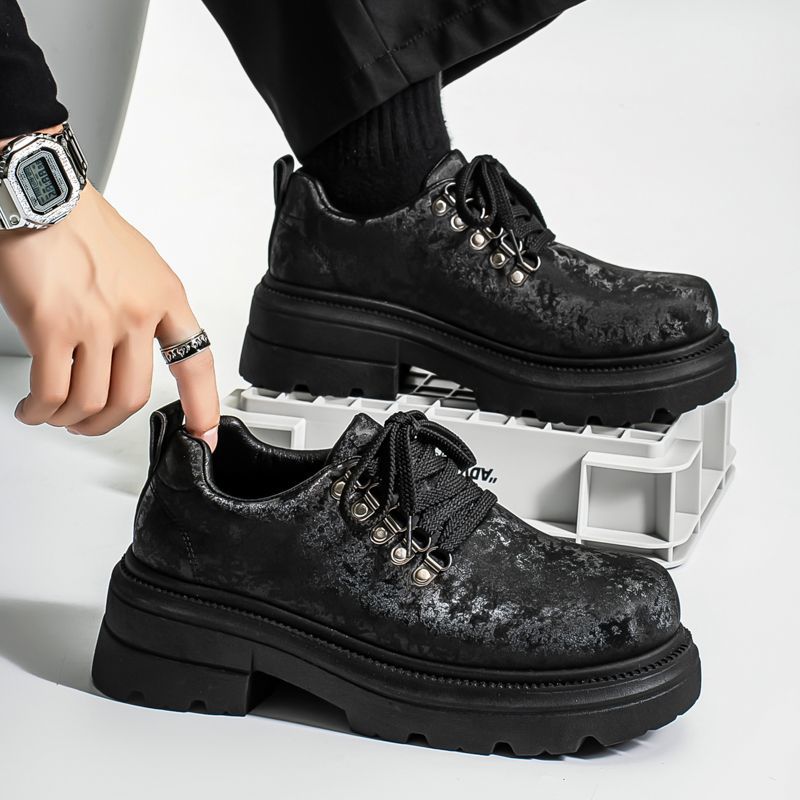 รองเท้าบูททำงานทรงหนา สไตล์อัง - Men'S Shoes Increase Height บทวิจารณ์และราคา