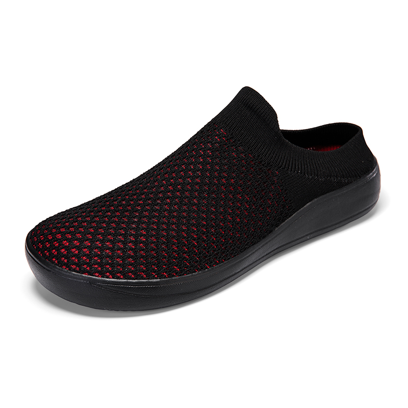 ฤดูร้อนBreathableครึ่งรองเท้าผ - Men'S Shoes Diabetic บทวิจารณ์และราคา