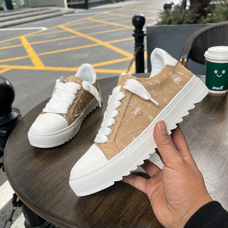 รองเท้าผ้าใบแฟชั่นทรงเตี้ยอเนก - Men'S Shoes Increase Height บทวิจารณ์และราคา