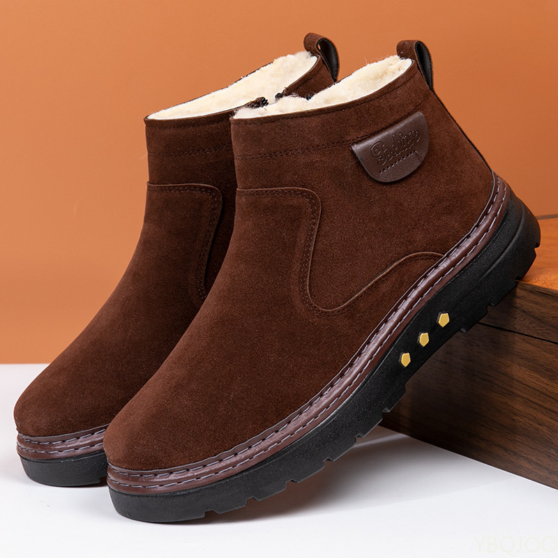 รองเท้าบูทหิมะหุ้มข้อสูงแบบหนา - Men'S Shoes Increase Height บทวิจารณ์และราคา