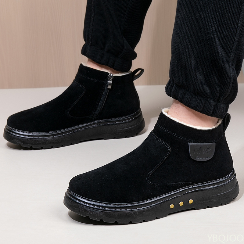 รองเท้าบูทหิมะหุ้มข้อสูงแบบหนา - Men'S Shoes Increase Height บทวิจารณ์และราคา