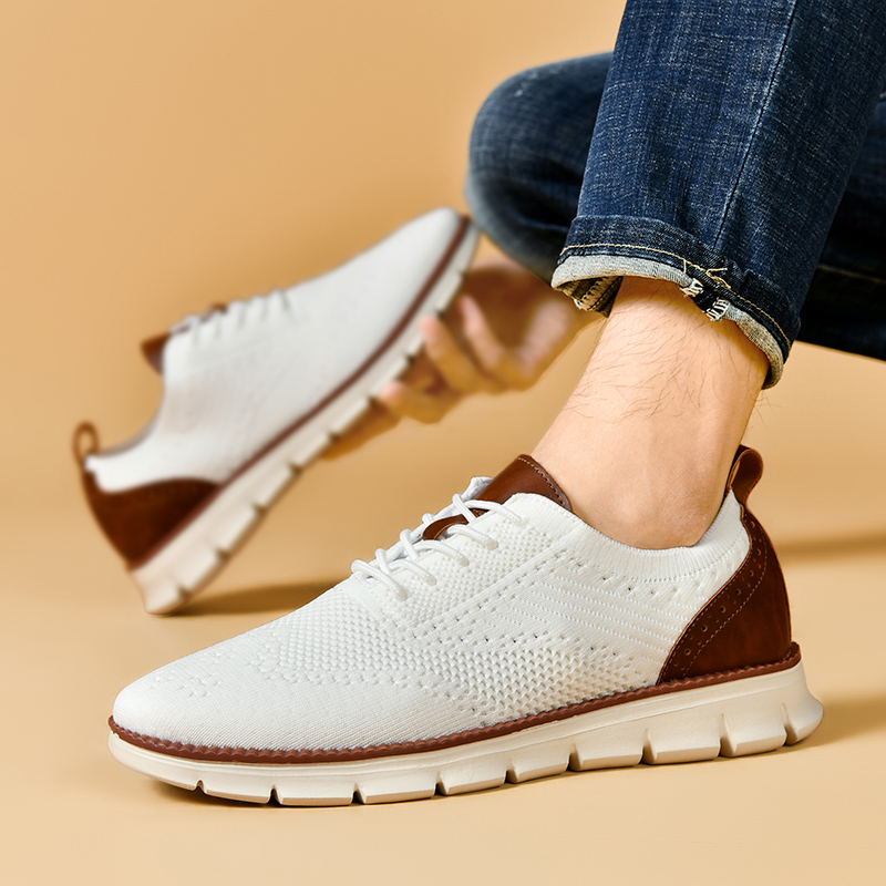 รองเท้าลำลองผู้ชาย คลาสสิก ระบ - Men Shoes Oxford บทวิจารณ์และราคา