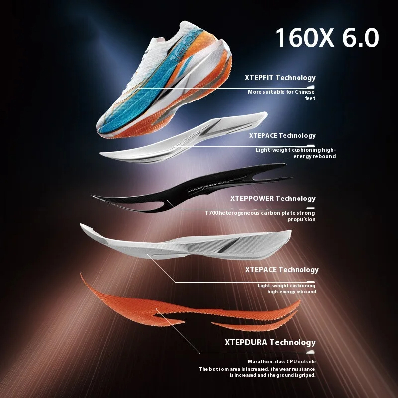 เอ็กซ์เท็ป 160X 6.0 รองเท้าวิ่ - Men'S Xtep Shoes บทวิจารณ์และราคา