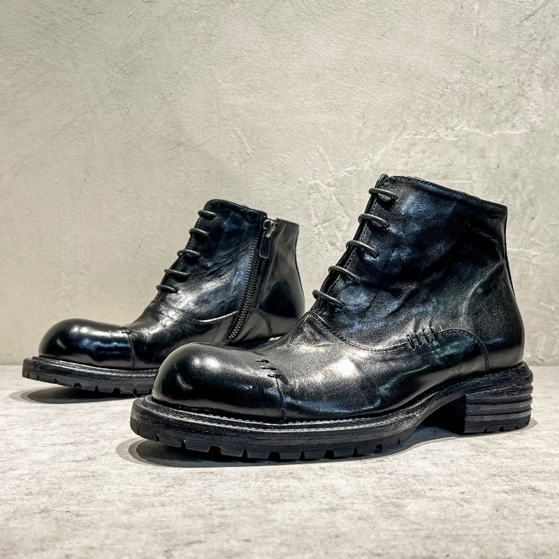 รองเท้าบูทหุ้มข้อสูงสไตล์ชนเผ่ - Men'S Shoes Zipper บทวิจารณ์และราคา