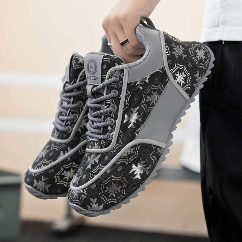 รองเท้าผ้าใบผู้ชายไซส์ใหญ่กันล - Men Shoes Sale บทวิจารณ์และราคา