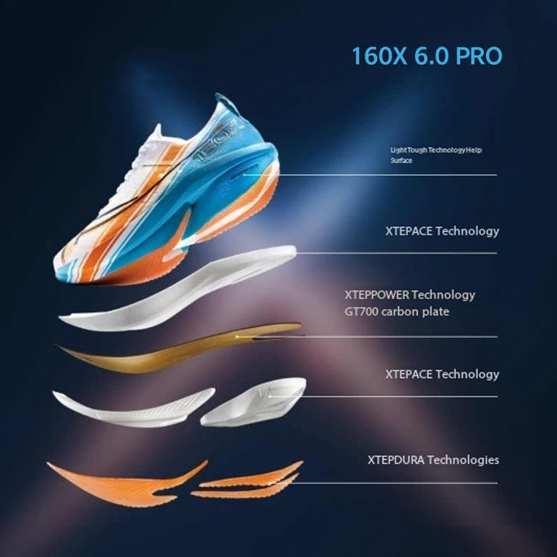 รองเท้าวิ่ง Xtep 160X 6.5 PRO  - Men'S Xtep Shoes บทวิจารณ์และราคา