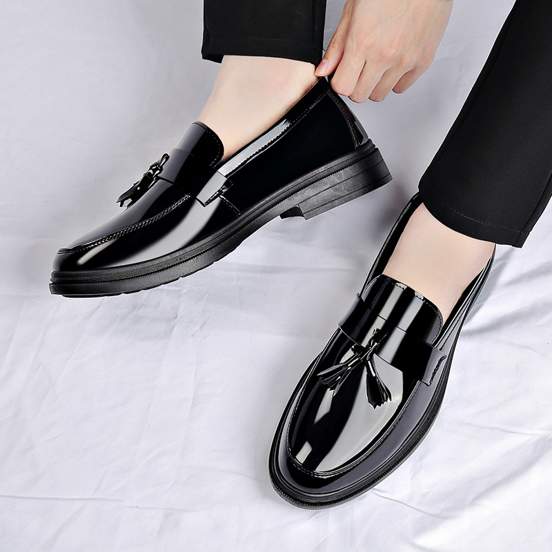 รองเท้าโลฟเฟอร์ผู้ชายแบบมีพู่  - Men Shoes Oxford บทวิจารณ์และราคา
