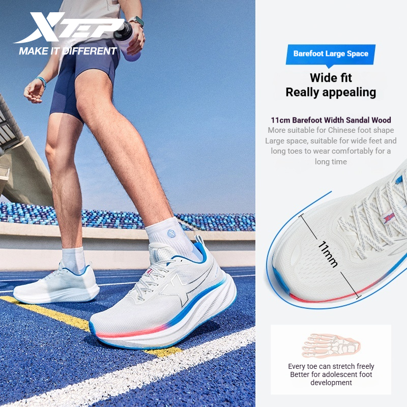Xtep PIONEER 2.0 Mesh Sports ส - Men'S Xtep Shoes บทวิจารณ์และราคา