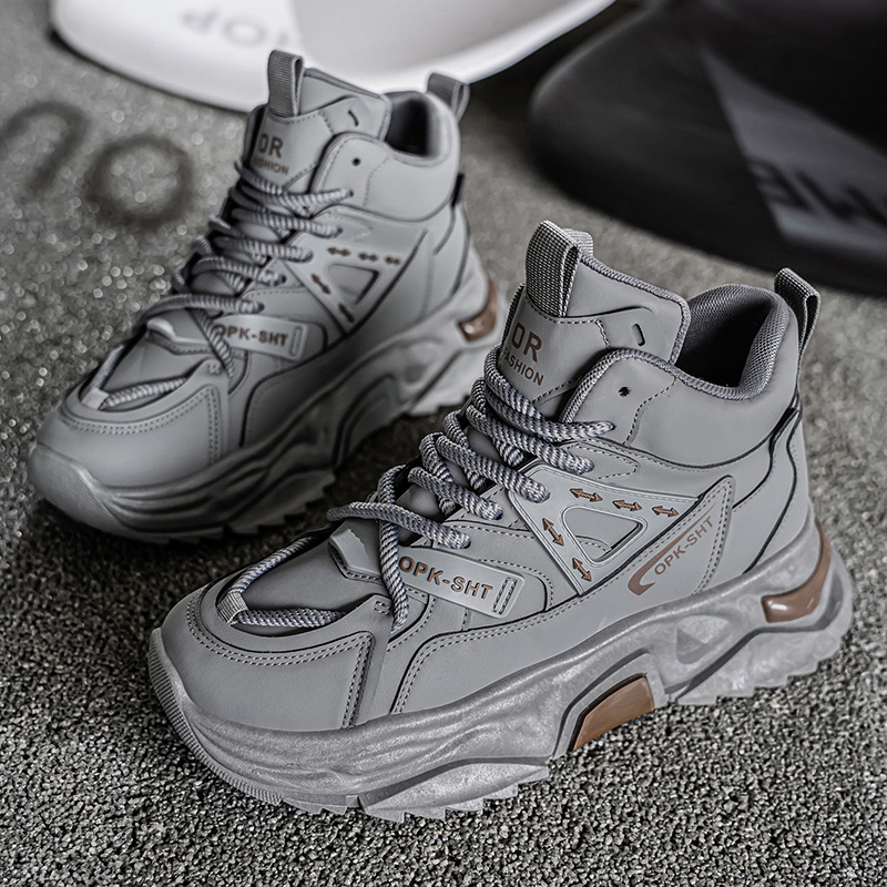 รองเท้าผ้าใบหุ้มข้อสูง ระบายอา - Men Shoes Sale บทวิจารณ์และราคา