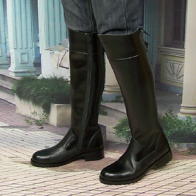 แฟชั่นผู้ชายของแท้หนัง Guard o - Men'S Shoes Zipper บทวิจารณ์และราคา
