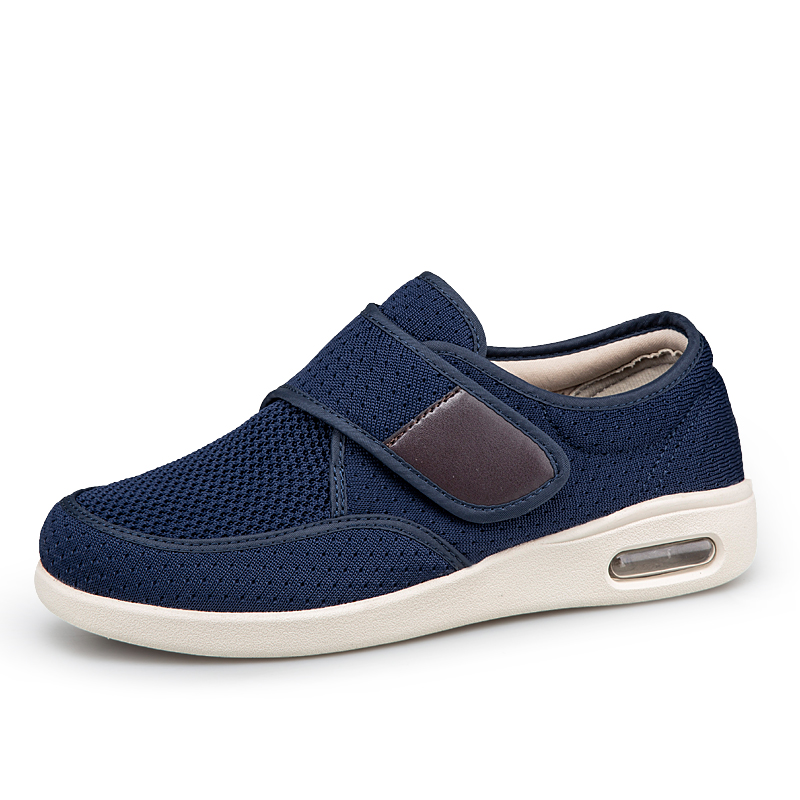 รองเท้าผู้ชายปรับได้สำหรับผู้ป - Men'S Shoes Diabetic บทวิจารณ์และราคา